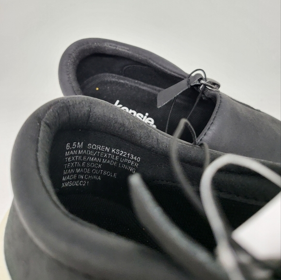 Kensie Soren Ladies Black Suede Slip On Sneakers size 6.5 - Picture 6 of 6